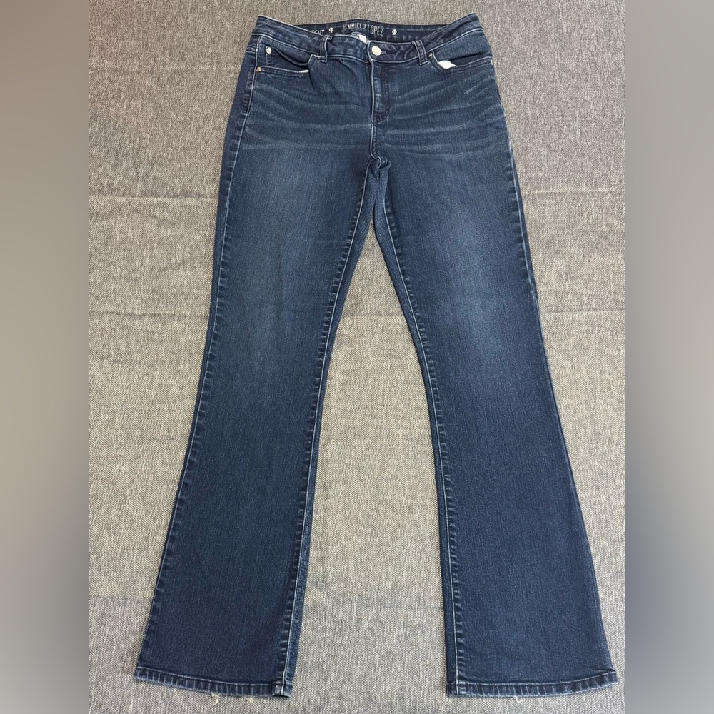 Jennifer Lopez Blue Flare Wide Leg Jeans